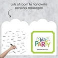 thumbnail image 3 of Big Dot of Happiness Cheerful Happy Birthday - Colorful Happy Birthday Giant Greeting Card - Big Shaped Jumborific Card, 3 of 7