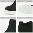 thumbnail image 2 of Dream Pairs Women's Platform Wedge Sneaker Ankle Booties, 2 of 7