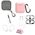 thumbnail image 1 of Funda y kit de accesorios 9 en 1 Gadget Collection Mx Para Airpods 2 o 1 rosa FKAA2-01, 1 of 8