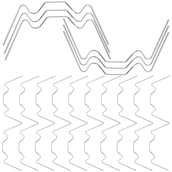 FOMIYES 25 Pcs Greenhouse Pressure Spring Clips Holding Clips Stainless Steel for Glass