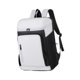 thumbnail image 3 of Mochila de tenis con compartimento para zapatos, multifunción, Oxford, impermeable, para tenis negro, 3 of 8