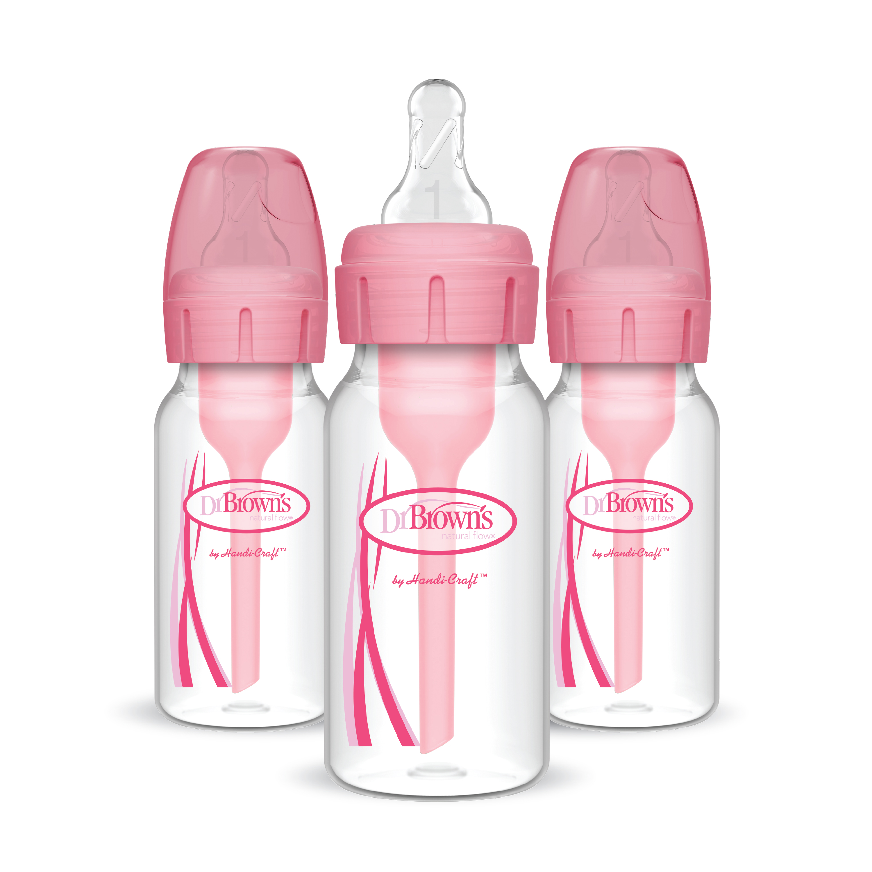 Dr Brown s Natural Flow Anti Colic Options Narrow Baby Bottles 4oz 