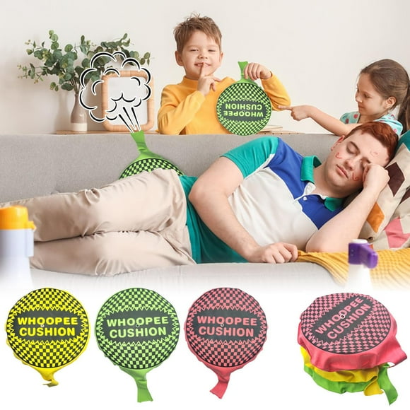 Whoopee Cushion, 7.87" Whoopie Cushions Fart Toy, Self Inflating Woopie Cushion for Adult Teens, Make Great Big Mega Woopy Fart Sounds, Funny Fart Game, Prank Gag Valentine's Day Easter Gifts