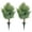 Dark Green, variant on Rugerasy 30Inch Artificial Cypress Topiary Ball Trees with Ground Spike,Set of 2 Artificial Shrubs Bushes Fake Evergreen Plants UV Resistant for Indoor Outdoor Front Porch Garden Decor
