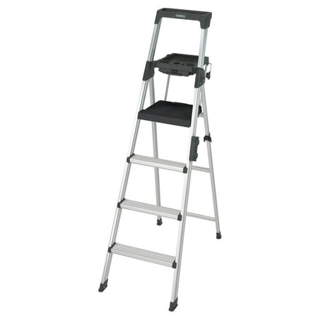 COSCO 6-foot Signature Series Step Ladder, Type 1A, 300 lb. Capacity (Aluminum)