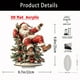 thumbnail image 3 of Seyotauo Acrylic Santa Desktop Decoration Christmas Tree Decorations Indoor Festive Christmas Ornaments for Desk Counter Pendant Hanging Christmas Decor Holiday Seasonal Gift Idea, 3 of 6