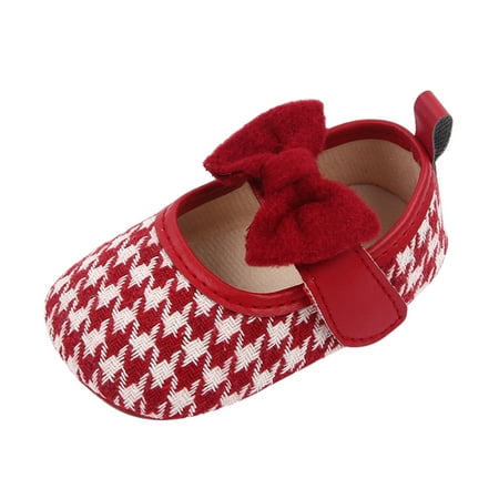 

nsendm Flat Sandals for Women Ladies Summer Girl Bowknot Toddler Shoes Baby Shoes Princess Tan Flat Sandals for Women Red 13
