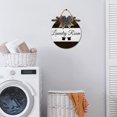 thumbnail image 5 of Eveokoki 12" Laundry Room Sign Rustic Wooden Plaque Wreaths for Wall Door, Funny Decor Vintage Hanging Sign for Laundry Room Wash House Farmhouse, 5 of 5