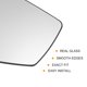 thumbnail image 4 of Reemplazo de vidrio de espejo retrovisor izquierdo Unique Bargains con placa de respaldo para Ford 8L8Z17K707G, 4 of 7
