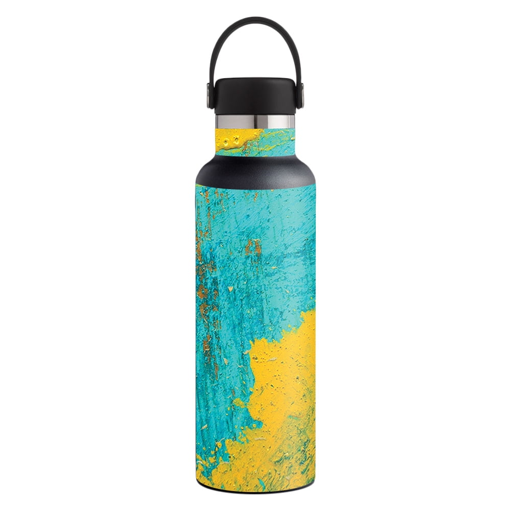 Skin Decal Wrap for Hydro Flask 21 oz. Standard Mouth sticker Acrylic Blue