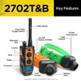 thumbnail image 3 of Dogtra 2702T&B Remote Dog Training Collar Long Range 1-Mile 2-Dog Training & Beeper, 3 of 6