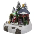 thumbnail image 4 of Northlight 10" Lighted and Animated Christmas Scene with Santa Claus, 4 of 5