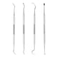 thumbnail image 1 of Gancho de limpieza de caza 18 cm juego de púas de acero inoxidable gancho de limpieza de tubo universal accesorio de caza 4 unids / set Eigraketly OD000840-00, 1 of 7