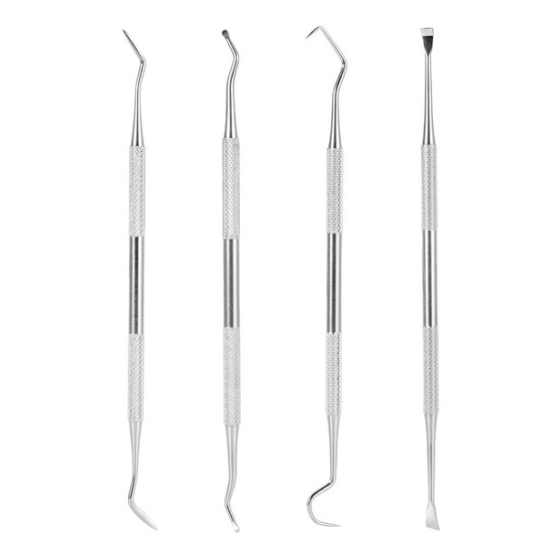 Gancho de limpieza de caza 18 cm juego de púas de acero inoxidable gancho de limpieza de tubo universal accesorio de caza 4 unids / set Eigraketly OD000840-00