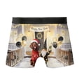 thumbnail image 2 of Happy New Year 2026 Boykin Spaniel Santa Gnome Holiday Party Snow All Over Print Boxer Briefs Underwear for Men Dad Dog Lover - 13019, 2 of 6