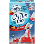 Crystal Light: On The Go Fruit Punch Sugar Free 1.26 Oz Soft Drink Mix, 14 ct