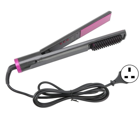 3 In 1 Hair Straightener And Curler, Anti Scald 110-240V Hot Brush Hair Flat Iron Styling Tool For Home Beauty Salon UK Plug | Walmart Canada 3 In 1 Hair Straightener And Curler, Anti Scald 110-240V Hot Brush Hair Flat Iron Styling Tool For Home Beauty Salon UK Plug | Walmart Canada