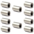 thumbnail image 1 of HUGFEGWE M12x20x30mm 10PCS Round Connector Nuts Rod Coupling Nut Threaded Sleeve Rod for Continuous Threaded Rod CJB91-25815, 1 of 5