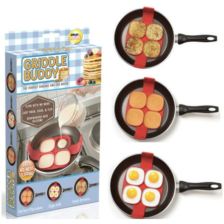 Griddle Buddy- The Perfect Pancake and Egg Maker