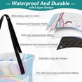 thumbnail image 3 of Extra Large Picnic Beach Blanket Waterproof Sand Proof Portable Outdoor Mat Cinnamoroll Sit on Cloud Wear Headphone 80x118, 3 of 9