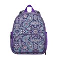 thumbnail image 1 of Lightweight Vintage Student Backpack – Antique-Look Boho Floral Daypack with Classic and Rustic Charm, 1 of 6