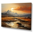 thumbnail image 2 of Designart "Scenic Volcanic Vista" Volcano Canvas Art Print, 2 of 7