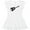 AA-White, variant on Inktastic Grunge Guitar Girls Baby Dress