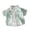 #0307-Mint Green, variant on Favoffer Big Kid Boys Shirt Summer Floral Print Lapel Short Sleeve Casual Beach Style Top Soft Comfortable Daily Outdoor Vacation Wear Sizes 2-12Y