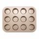 thumbnail image 5 of Molde de acero al carbono antiadherente espesado para pasteles, utensilios multifuncionales para hornear, bandeja para hornear de 6, 12 y 24 agujeros, 5 of 5