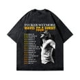 thumbnail image 3 of Tucker Wetmore Waves On A Sunset Tour 2025 Washed Cotton Tshirt Casual Short Sleeve Tees, 3 of 4