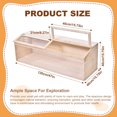 thumbnail image 2 of 47 Inch Wooden Hamster Cage, Gerbil House with Openable Acrylic Top, Wood Hamster Box, Small Animal Cage for Rabbits, Gerbils, Mice, Dwarf Hamsters, 2 of 9