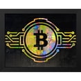 thumbnail image 2 of Stephen Chambers 14x12 Black Modern Wood Framed Wall Art Titled - Bitcoin 2, 2 of 6