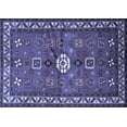 thumbnail image 1 of Ahgly Company Indoor Rectangle Persian Blue Traditional Area Rugs, 3' x 5', 1 of 4