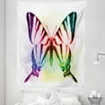 thumbnail image 1 of Swallowtail Tapestry, Butterfly with Rainbow Colors Fantasy Animal Dreamy Display, Fabric Wall Hanging Decor for Bedroom Living Room Dorm, 5 Sizes, Multicolor, by Ambesonne, 1 of 1