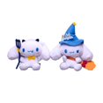 thumbnail image 2 of XRH 8-11cm japonés nueva serie de Halloween mago diablo modelo Cinnamoroll perro de peluche muñeca bolsa mochila pequeño colgante de felpa, 2 of 4