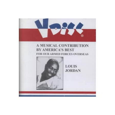 Jump blues master Louis Jordan was terrifically popular during the war years--his sassy 