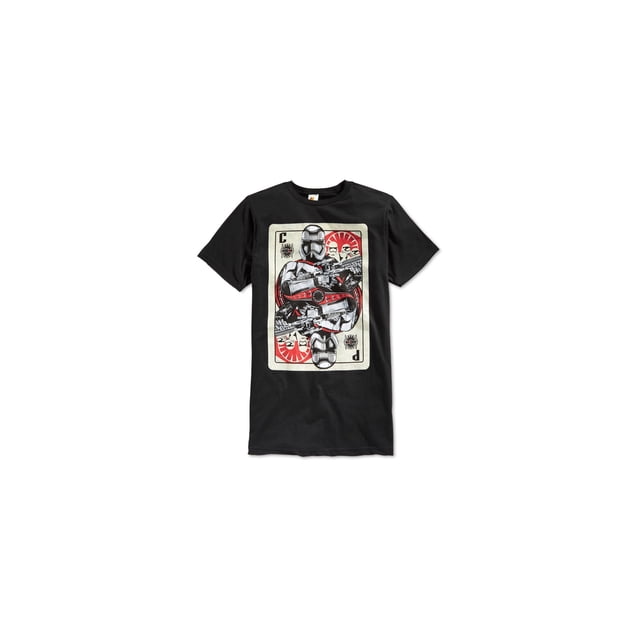 Camiseta Gráfica Fifth Sun Card Commander Hombre Negra Pequeña