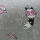 thumbnail image 3 of Frazada Calientita Matrimonial Elefantito  Gris Gatos Queen, 3 of 3