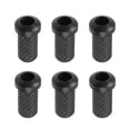 thumbnail image 2 of 6 Piezas de Guitarra Eléctrica CUTICAT de Hierro A Través Del Cuerpo Casquillos de 9 X 5 Mm Negro, 2 of 8
