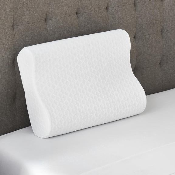 Gel Support Contour Memory Foam Standard Bed Pillow