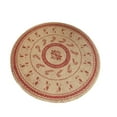 thumbnail image 3 of Bowayaoa Napperon de Noël Rouge Rond Tissé Flocon de Neige Renne Tapis de Table Résistant à la Chaleur Napperon Décoratif pour Cuisine Salle à Manger, 3 of 7
