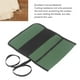 thumbnail image 4 of Bolsa de Rollo de Cuchillo Chef, Bolsa de Rollo de Cuchillo de Lona Portátil 4 Bolsillo para Casa, 4 of 7