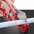 thumbnail image 2 of New Version 0-32mm PVC Pipe Cutter with Black Blade - Heavy-Duty Quick-Cutting Tool for PPR, Aluminum & Plastic Pipes - Efficient, Compact, and Easy-to-Use for Professionals & DIY Enthusiasts, 2 of 5