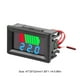 thumbnail image 5 of Medidor Voltio Litio Capacidad La Batería Probador Automóvil Carga Pantalla LED 12V 24V 36V 48V 60V 72V Auto Identificar para Mayoría, 5 of 9