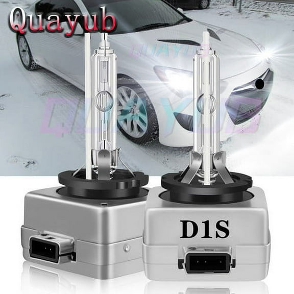 D1S HID Headlight Bulbs 35W White 6000k Bright For Hyundai Genesis Coupe 2010-2016