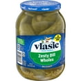 Vlasic Zesty Dill Pickles, Dill Pickle Spears, 46 Oz Jar