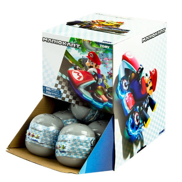 Mario Kart Pullback Racer Mystery Box [12 Blind Capsule Packs]