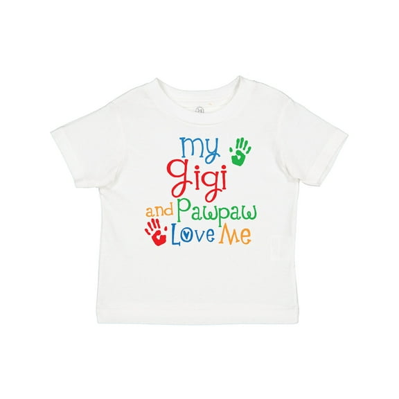 Inktastic My Gigi and Pawpaw Love Me Boys or Girls Baby T-Shirt