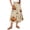 7#a Camel, variant on Womens Tiered Midi Skirt Dark Blue Pumpkin Face Print Elastic High Waist 4 Way Stretch Skirt with Pockets Navy XL