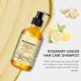 thumbnail image 3 of Clearance, Rosemarys Gingers Shampoo Deep Cleansing Repairs Dry Frizzy Soft Strong Hair Care Shampoo 100ML, 3 of 4